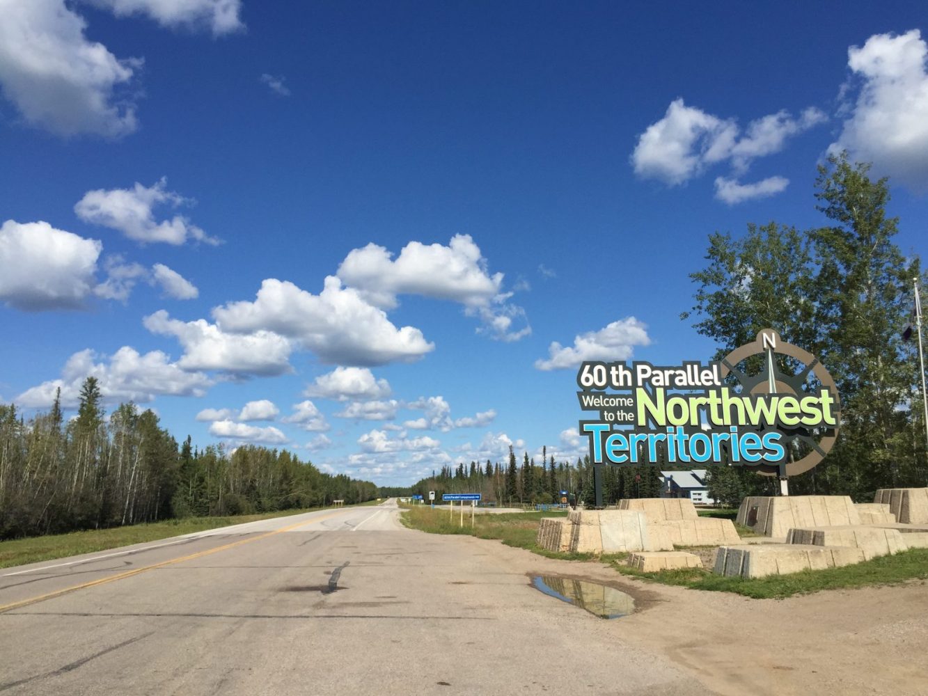 The Canadian Prairies; Tough driving for 3,000 km on the Yellowhead Highway