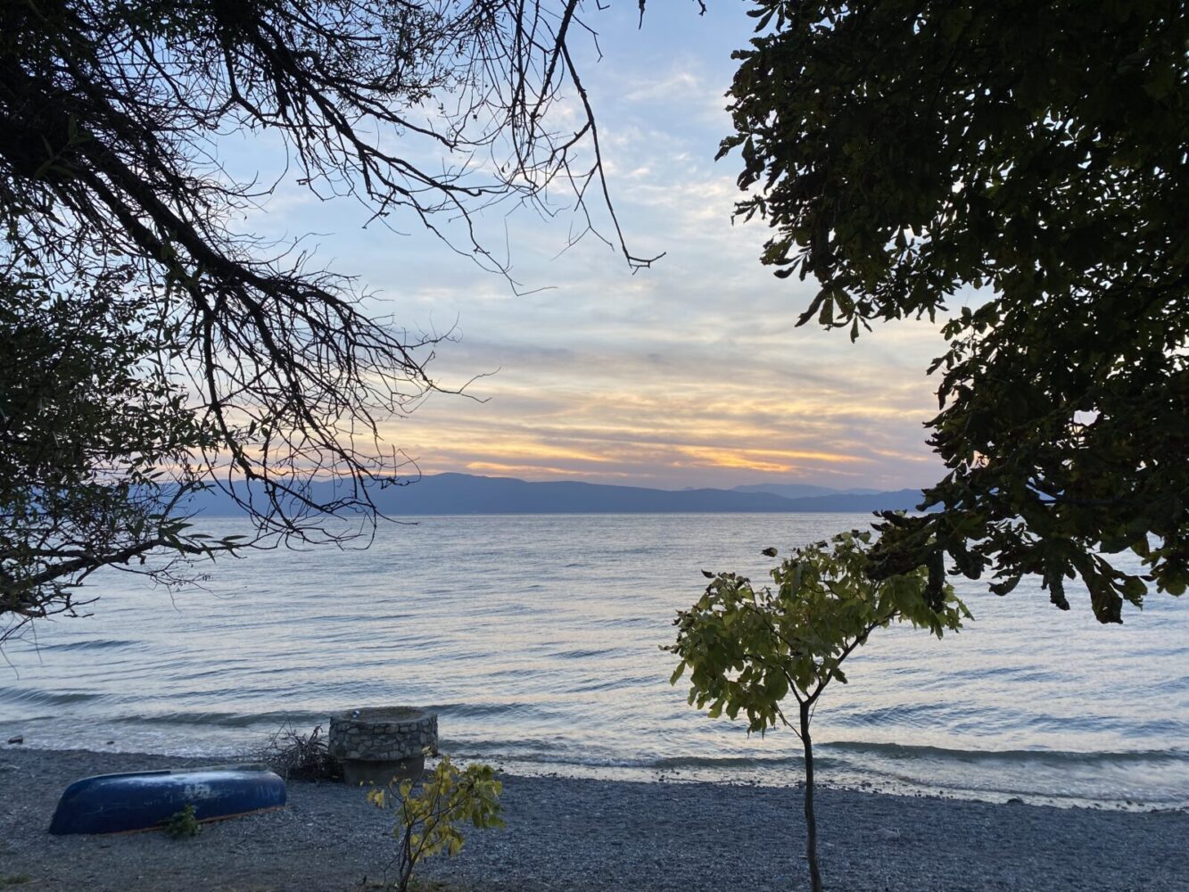 North Macedonia: Lake Ohrid Sunset