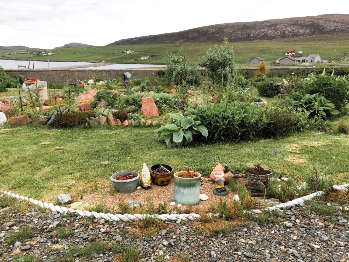 The Flower Garden in the old cemetery at Nort Trow