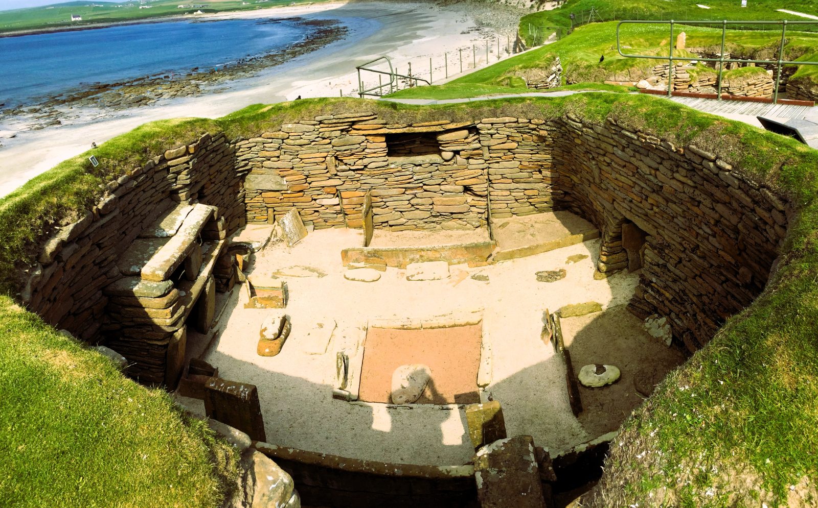 A Bronze Age house at Skara Brae, Orkney