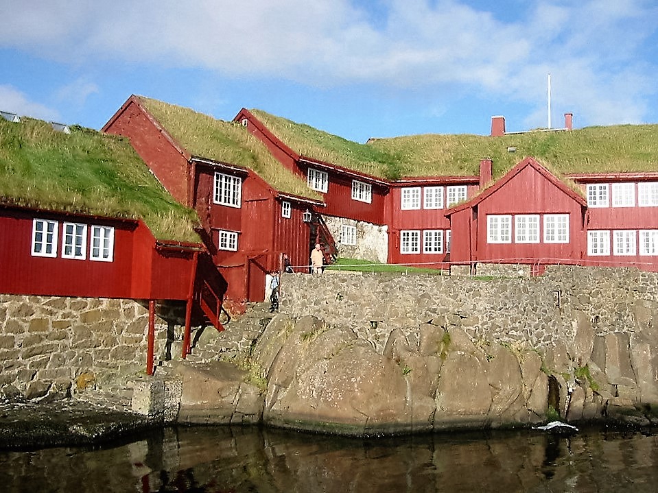 Thorshavn in Faroe, Viking Islands